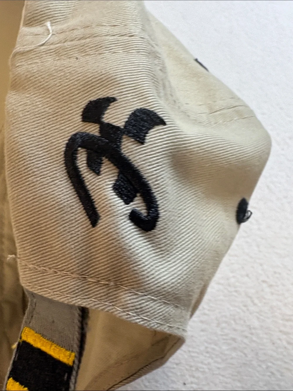 Dale Garrett 88 Khaki Black Yellow Racing Cap.